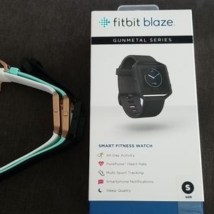 Fitbit blaze gunmetal series small set